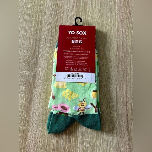NWT … YO SOX “Perfect Pair” Socks - Picture 2 of 2